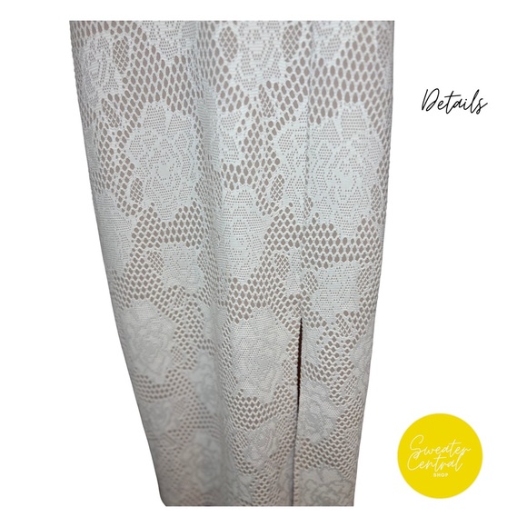 Love Culture White Lace Midi Dress - Picture 4 of 4